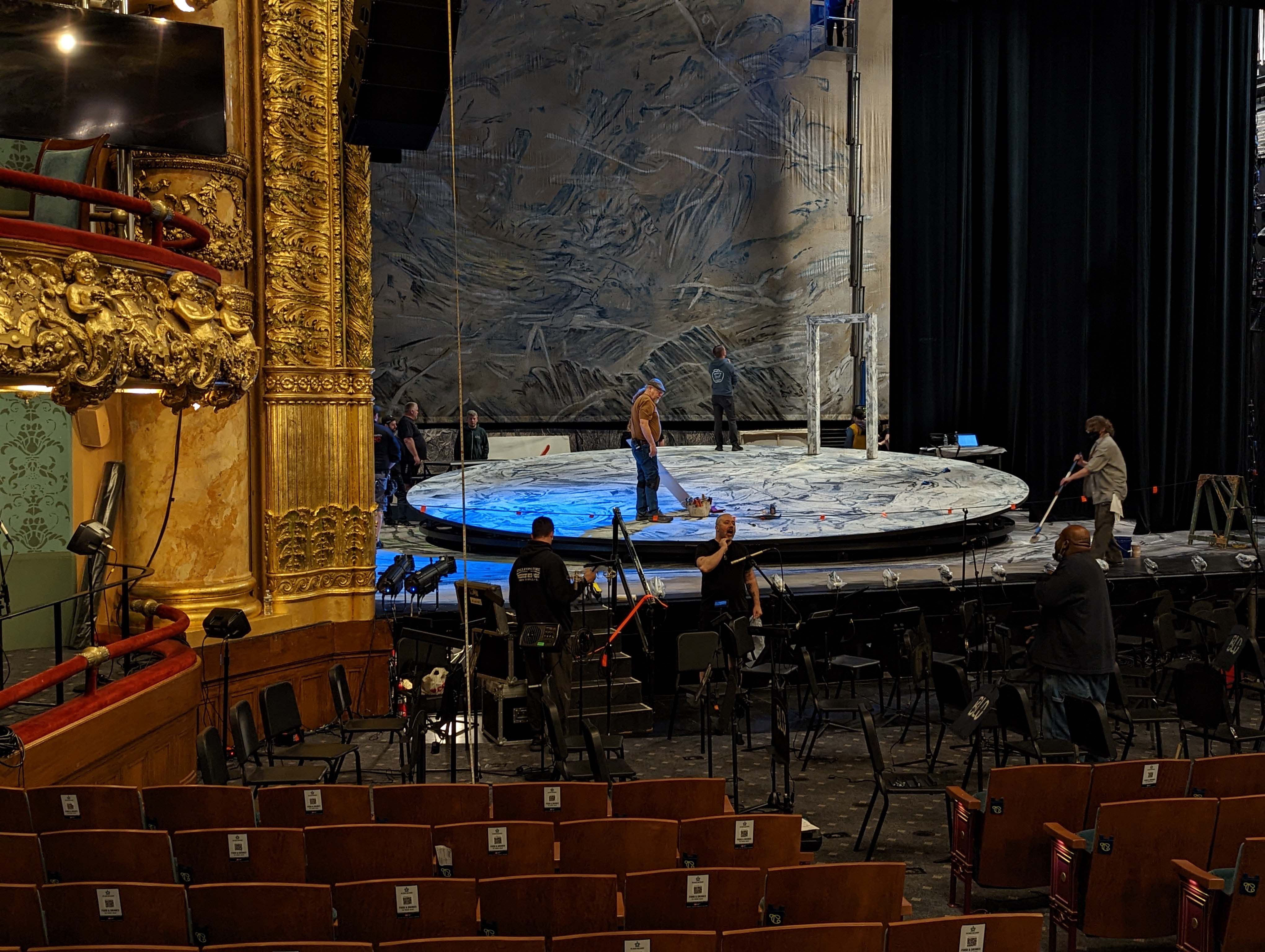 La Boheme Opera on stage